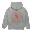 かわいい尻子玉の大解剖図 Hoodie:back