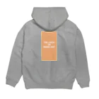 GoriraHobby_ShopのTHE LUNCH OR BREAK FAST Hoodie:back