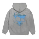 たじんのおみせのDOLPHIN MORE Hoodie:back