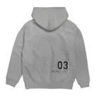 『NG （Niche・Gate）』ニッチゲート-- IN SUZURIのOrdinary Cats03h.t.(秋) Hoodie:back