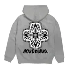 MisCreAntミスクリアントのトライバルクロス Hoodie:back