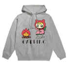 ユタカのてでべびちゃんショップのキャンプのてでべびちゃん Hoodie