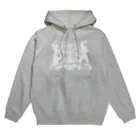 BG FLAMENCOのBGFLAMENCO LOGO WHITE Hoodie