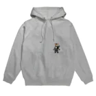 カレー屋　月夜のライオンの鉄猫H（切り抜き） Hoodie