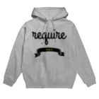 require6969のロゴ2 Hoodie