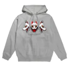 青ノ樹の狐面OKO Hoodie