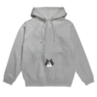 もふもふはちわれずの片髭ハチ子 Hoodie