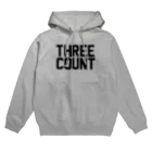 AliviostaのTHREE COUNT 3カウントロゴ パーカー