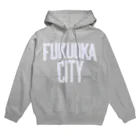 福岡Tシャツ通販サイトの福岡シティ（レガシー白）スウェット Hoodie