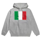 お絵かき屋さんのイタリアの国旗 Hoodie