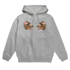 995(ｷｭｳｷｭｳｺﾞ)のスカジャン風おもち Hoodie