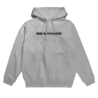 more recordsのモアレコ文字ロゴ Hoodie