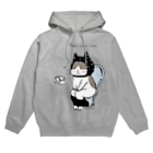 ほっかむねこ屋（アトリエほっかむ）のトイレねこ　黒 Hoodie