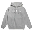 192Cafeの192Cafeロゴパーカー White Hoodie