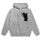 ちばっちょ【ち畳工房&猫ねこパラダイス】の黒猫は見た Hoodie