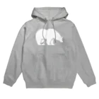 BASE-CAMPのBASE BEAR 01 WHITE Hoodie