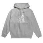 BASE-CAMPのBASE シカ 01WHITE Hoodie