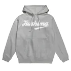 こみやだいすけの対馬 ストリートロゴ 白 Hoodie