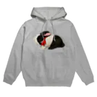 犬虫雑貨のうさ縫いモーちゃん Hoodie