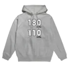 PokuStarの上が180　下が110 Hoodie