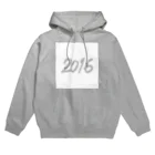 HAPPY 2016の2016正月 グッズ SQUARE SNOW WHITE Hoodie