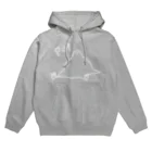 ODAYAKAのPo! 穏和な鳩　ホワイト Hoodie