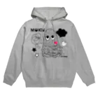 アントワデザインのMOKU LOVE ドキドキ Hoodie