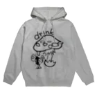 おててといっしょのきのこdrink Hoodie