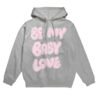 onikawa_babyの鬼可愛英文字のBe My Baby Hoodie