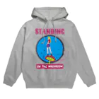 ZAZY official shopのキノコの上に立てるやつ Hoodie