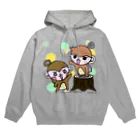 りあろーずのやんちゃなおサル＆関西弁さる「なかよし(水玉)」 Hoodie