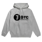 10BTCの7BTC(Black-Logo) Hoodie