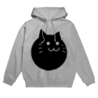 SaaKoaraのまるっと黒にゃんこ Hoodie