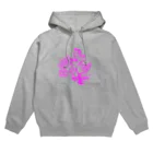 LVRhasegawaのフライングアイガール パープル Hoodie