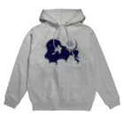 ういろうセンターの月のかたち Hoodie