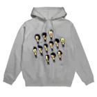 バリバリクエスチョンのいろいろ髪型はんこ Hoodie