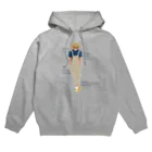 キッズモード某の麦わらの青年にアイテムロゴをそえて Hoodie