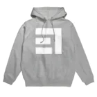 きゃべちのヨニキ団ロゴ(白) Hoodie