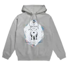 couqueのOurs blanc_stripe Hoodie