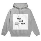 m;9のm;9ロゴ series Hoodie