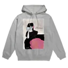 ゆっぴぃのyupicollectionお店のチラ美 Hoodie