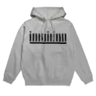 intuition_brandのintuition（黒ロゴ） Hoodie