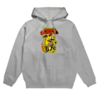 チャンピオンカレー＠SUZURI店のChampion's Curry×KENTOO "HOT ROD" Hoodie