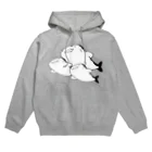 餅のおまぬけ顔のジンベエザメさんたち Hoodie