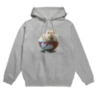 うさぎのうみちゃんねるショップのお茶碗うさぎ-うさぎのうみ Hoodie