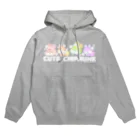 リスさん大好きショップのレインボーもっちりす Hoodie