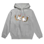 ねずりすSHOPの踊るフサオスナネズミ Hoodie