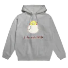 ろる→MEMORYのインコまんじゅう（オカメインコ　ルチノー） Hoodie