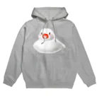 石丸沙織のおすわりポチャ白文鳥ちゃん Hoodie