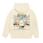 coeur.yu（クードットユー）の「気持ちは最前列」（両面プリント） Hoodie:back